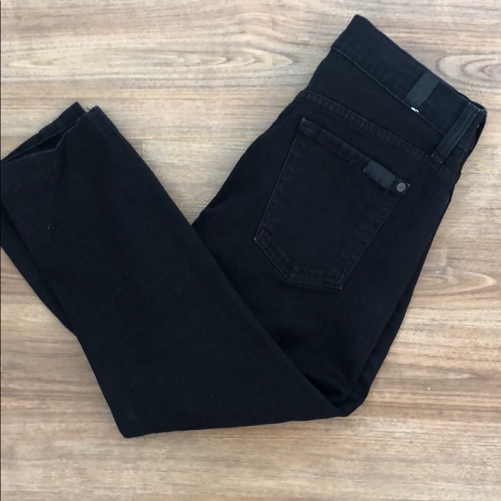 Seven black capri jeans